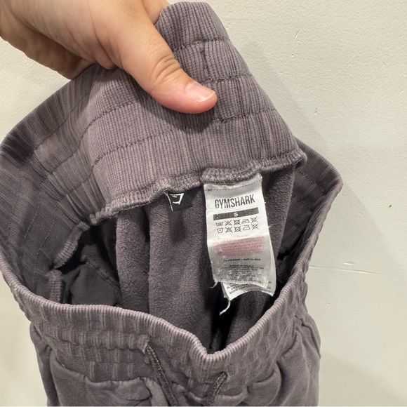 Gymshark Legacy Fitness Jogger High Waist Drawstring Small Athleisure Gray - Picture 6 of 6